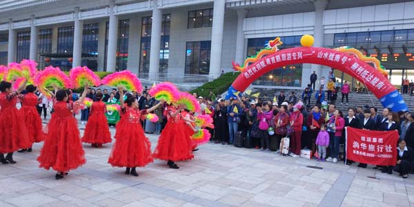 寧夏“山水隴南號(hào)”專列來(lái)隴